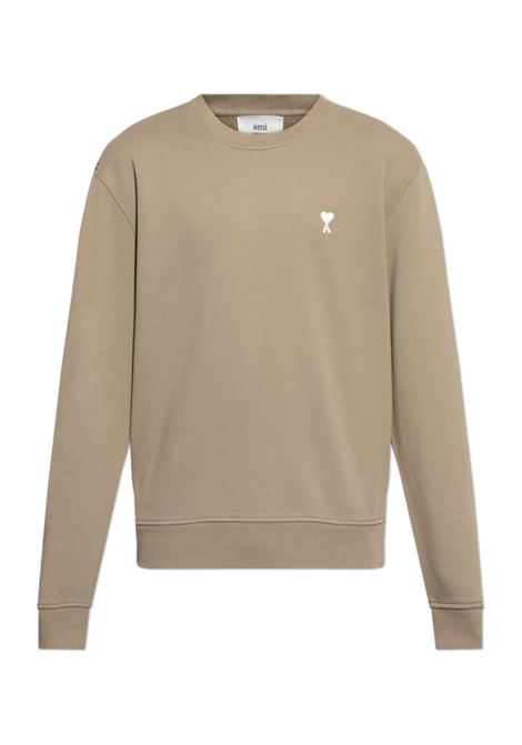 adc sweatshirt unisex smoke grey AMI PARIS | USW074.7470953